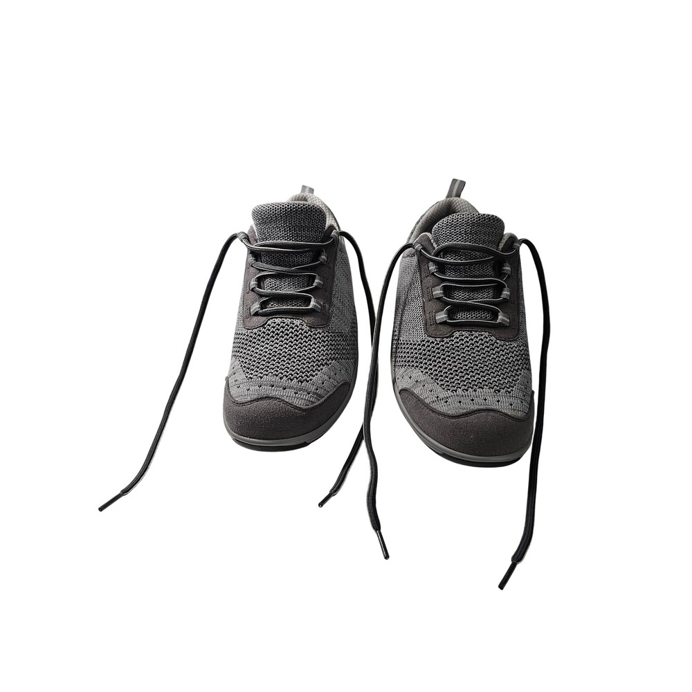 Orthofeet Womens 716 Walking Shoes 8.5 Grey Knit Manmade Upper